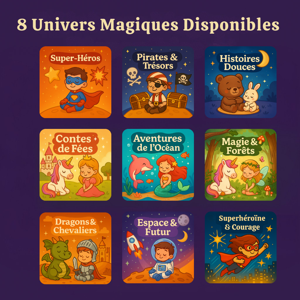 Mon Conte Magique - Histoire personnalisable pour enfants