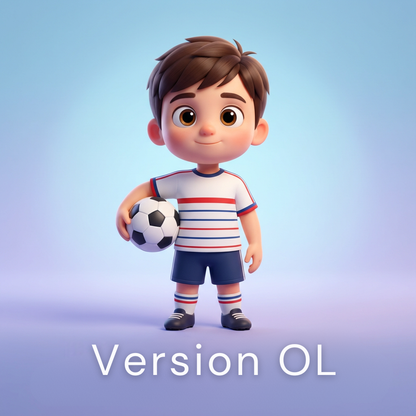 La Carrière de Footballeur de [Votre enfant] - Vidéo Personnalisée