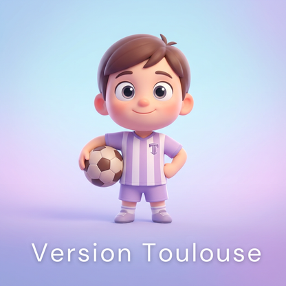 La Carrière de Footballeur de [Votre enfant] - Vidéo Personnalisée