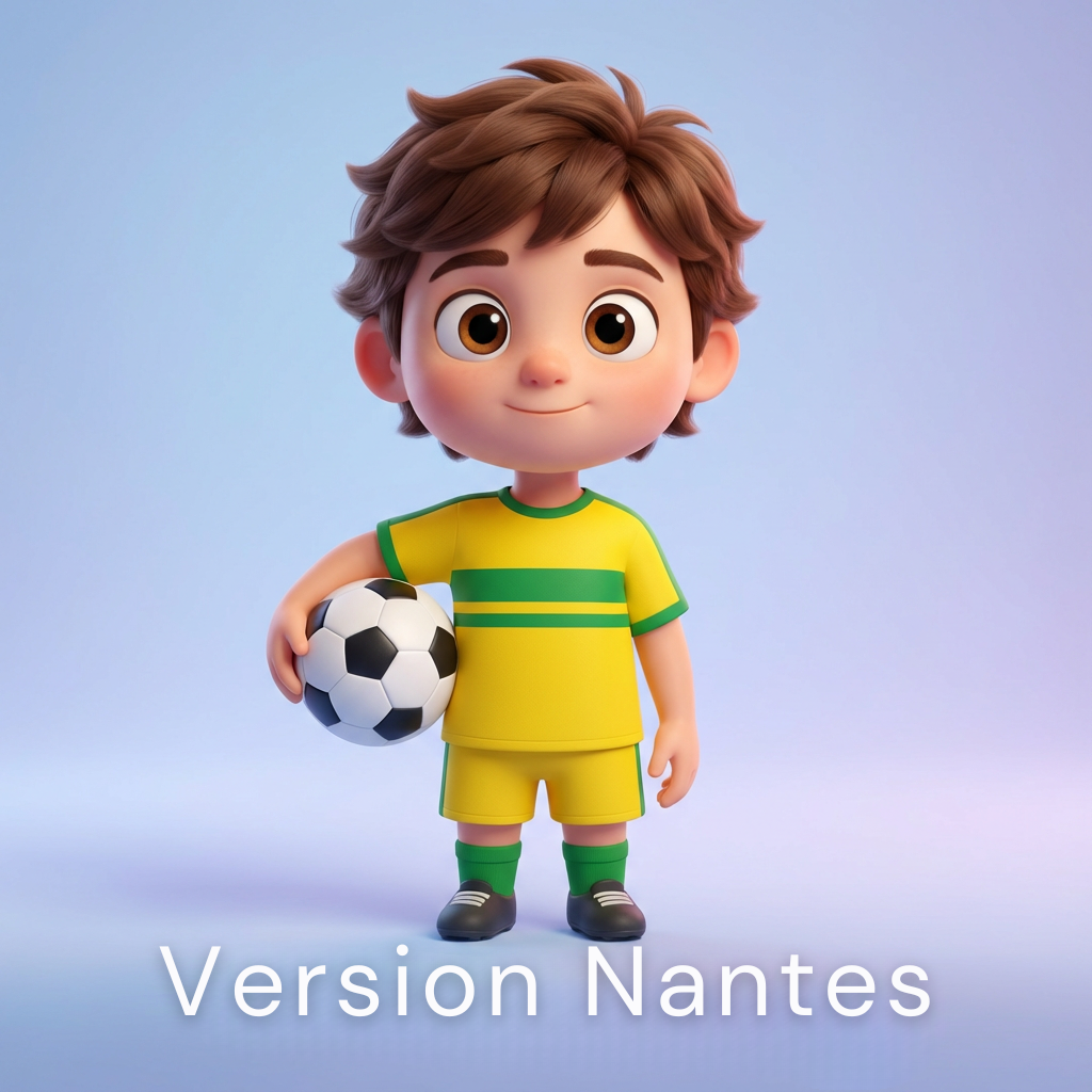 La Carrière de Footballeur de [Votre enfant] - Vidéo Personnalisée