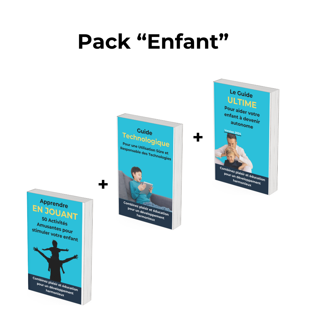 Pack "Enfant" - 3 Ebooks