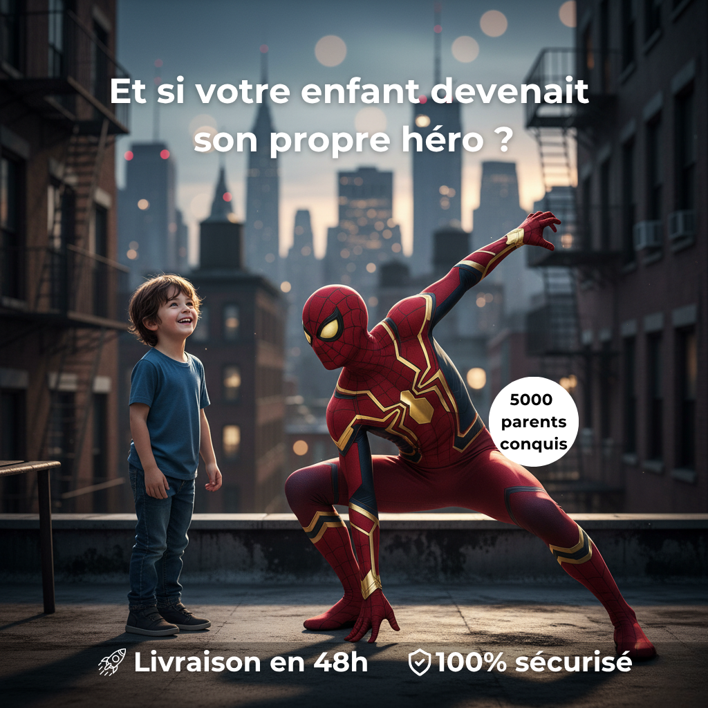MagicHero™ – L’Histoire Vidéo personnalisée de ton super-héros