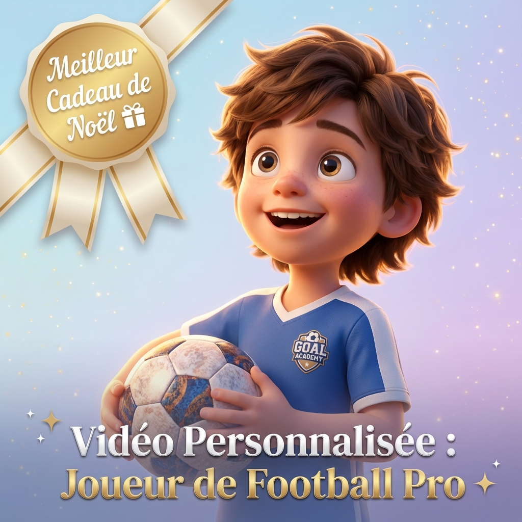 La Carrière de Footballeur de [Votre enfant] - Vidéo Personnalisée