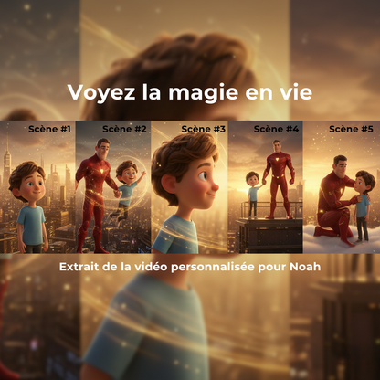 MagicHero™ – L’Histoire Vidéo personnalisée de ton super-héros