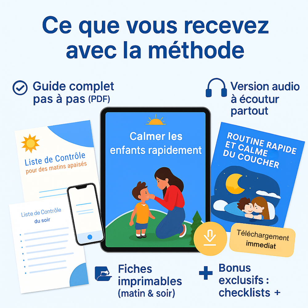 Masterclass "Calmer les enfants" rapidement