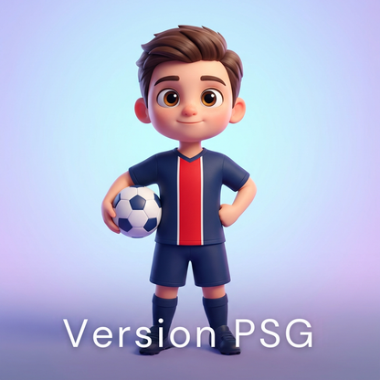 La Carrière de Footballeur de [Votre enfant] - Vidéo Personnalisée