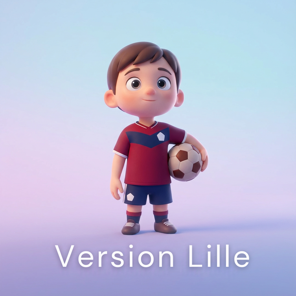 La Carrière de Footballeur de [Votre enfant] - Vidéo Personnalisée