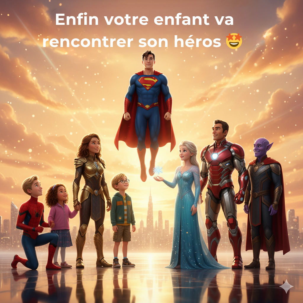 MagicHero™ – L’Histoire Vidéo personnalisée de ton super-héros