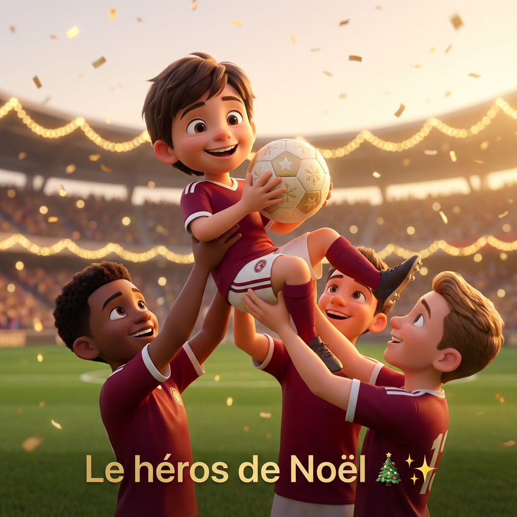 La Carrière de Footballeur de [Votre enfant] - Vidéo Personnalisée